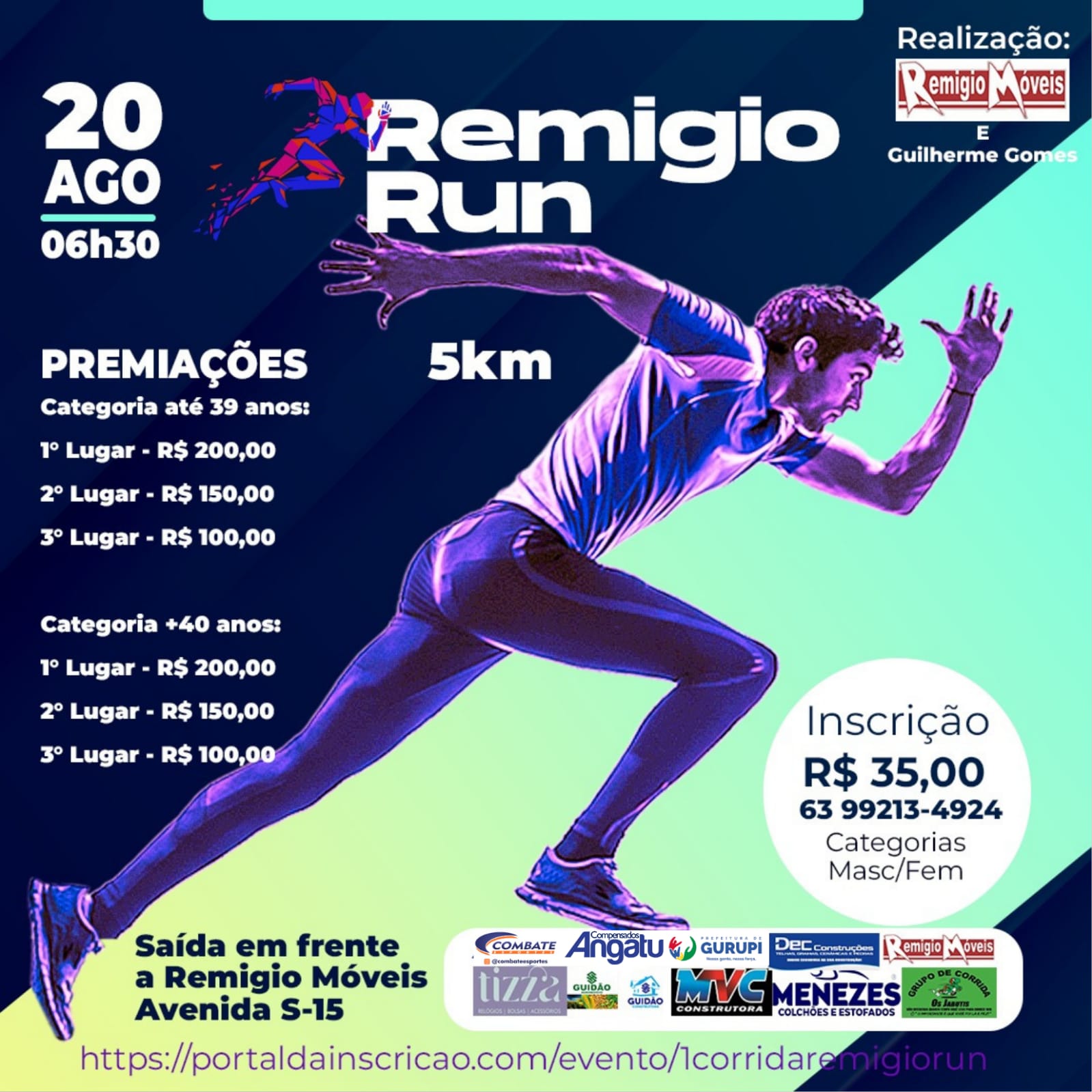 1 º corrida remigio run